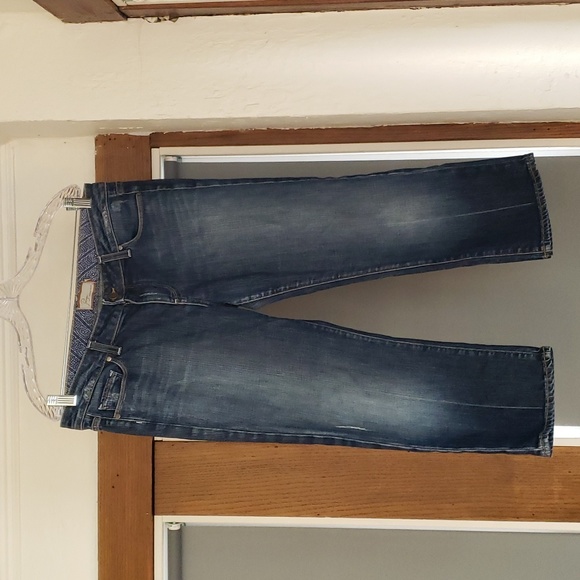 Paige 32 jeans capri-ish, really cute in person - Picture 1 of 8